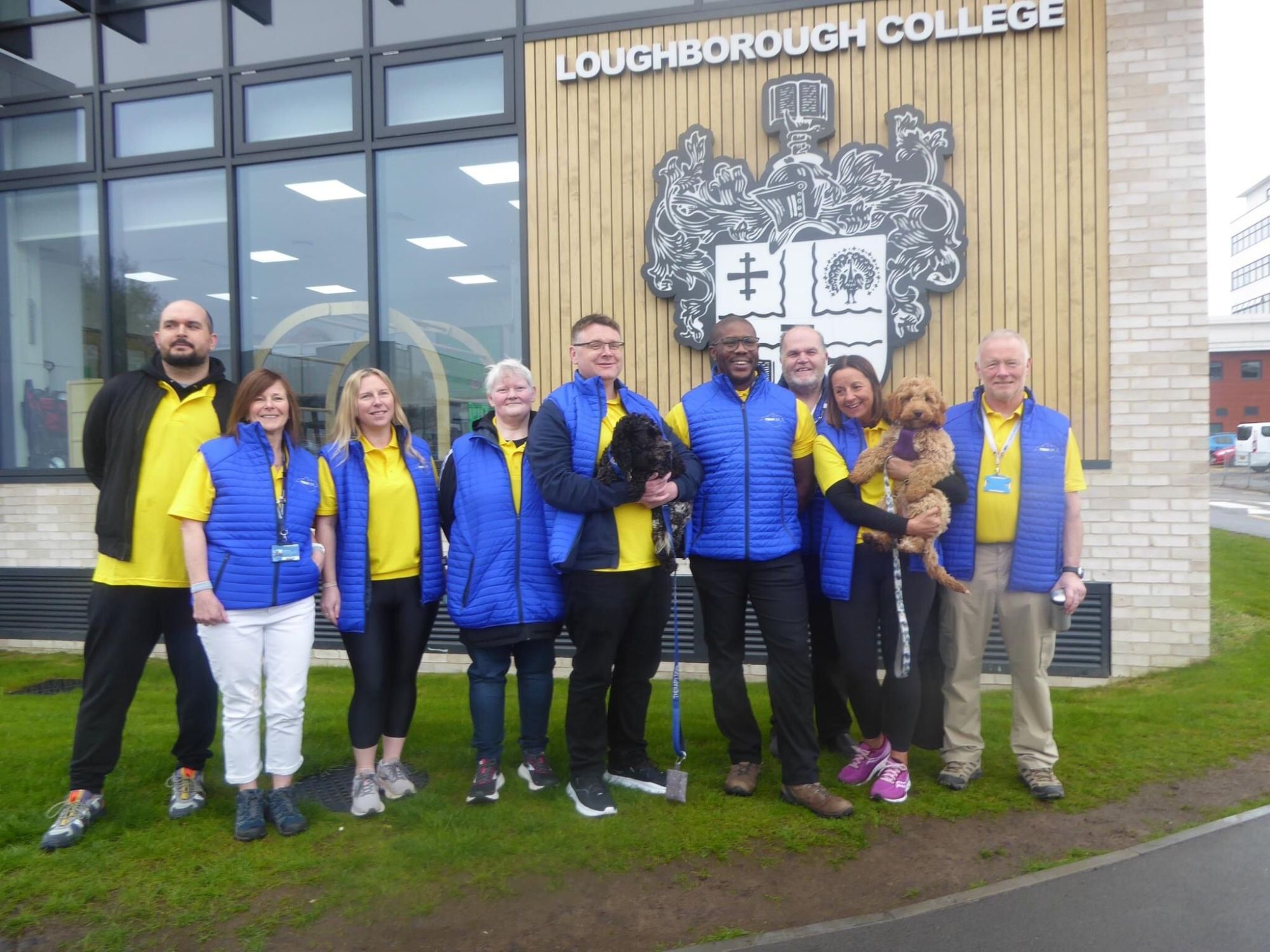 Loughborough College’s Team 1909 Conquer 106km Walk for Charity